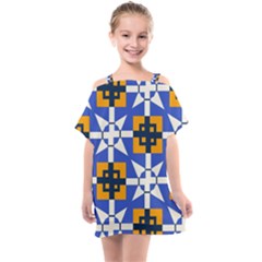 Kids  One Piece Chiffon Dress 