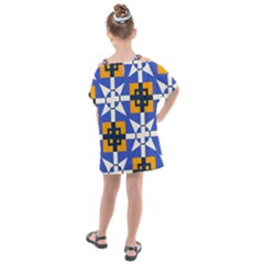 Kids  One Piece Chiffon Dress 