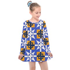 Kids  Long Sleeve Dress 