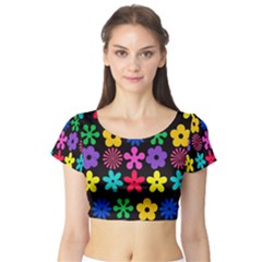 Short Sleeve Crop Top 