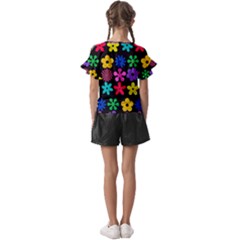 Kids  Cut Out Flutter Sleeves 