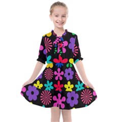 Kids  All Frills Chiffon Dress 