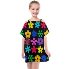 Kids  One Piece Chiffon Dress 