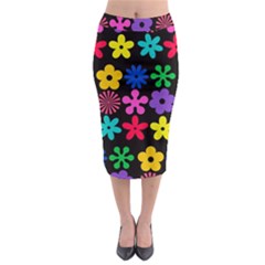 Midi Pencil Skirt 