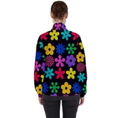 Women s High Neck Windbreaker 