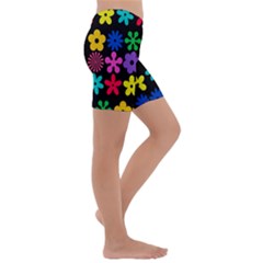 Kids  Lightweight Velour Capri Yoga Leggings 