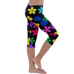 Kids  Lightweight Velour Capri Leggings  