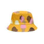 Ice cream on an orange background pattern                                                         Bucket Hat (Kids)