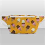 Ice cream on an orange background pattern                                                         Waist Bag