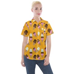 Women s Short Sleeve Pocket Shirt 