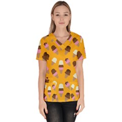 Women s V-Neck Scrub Top 