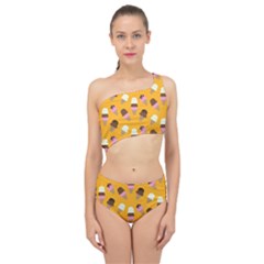 Spliced Up Two Piece Swimsuit 