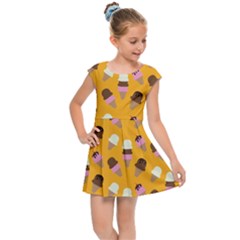 Kids  Cap Sleeve Dress 