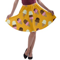 A-line Skater Skirt 