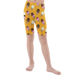 Kids  Mid Length Swim Shorts 