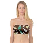 Easter rabbit pattern Bandeau Top