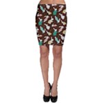 Easter rabbit pattern Bodycon Skirt