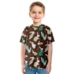 Easter rabbit pattern Kids  Sport Mesh Tee