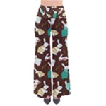 Easter rabbit pattern So Vintage Palazzo Pants