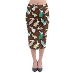 Easter rabbit pattern Midi Pencil Skirt