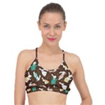 Easter rabbit pattern Basic Training Sports Bra