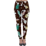 Easter rabbit pattern Lightweight Velour Leggings