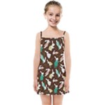 Easter rabbit pattern Kids  Summer Sun Dress