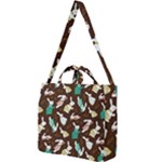 Easter rabbit pattern Square Shoulder Tote Bag