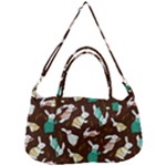 Easter rabbit pattern Removal Strap Handbag