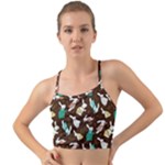 Easter rabbit pattern Mini Tank Bikini Top