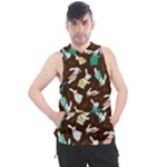 Easter rabbit pattern Men s Sleeveless Hoodie