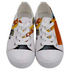 Kids  Low Top Canvas Sneakers 