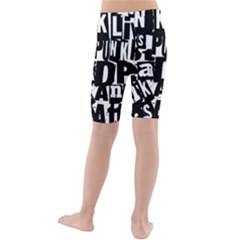 Kids  Mid Length Swim Shorts 