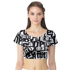 Short Sleeve Crop Top 