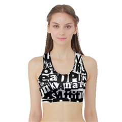 Sports Bra with Border 