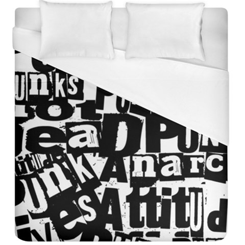 Punk Lives Duvet Cover (King Size) from ArtsNow.com