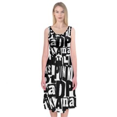 Punk Lives Midi Sleeveless Dress from ArtsNow.com