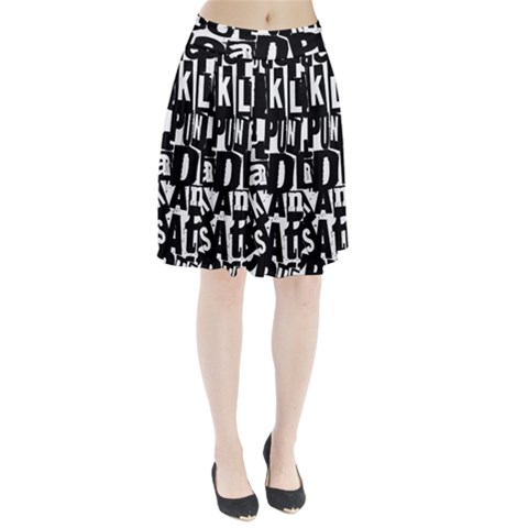 Punk Lives Pleated Skirt from ArtsNow.com