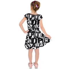 Kids  Short Sleeve Dress 