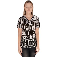 Women s V-Neck Scrub Top 