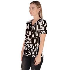 Women s V-Neck Scrub Top 