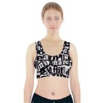 Punk Lives Sports Bra With Pocket