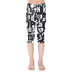 Kids  Capri Leggings  