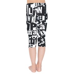 Kids  Capri Leggings  