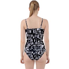 Cut Out Top Tankini Set 