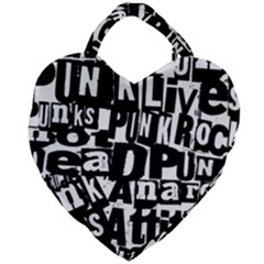 Giant Heart Shaped Tote 