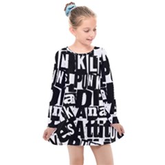 Kids  Long Sleeve Dress 