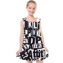 Kids  Cross Back Dress 