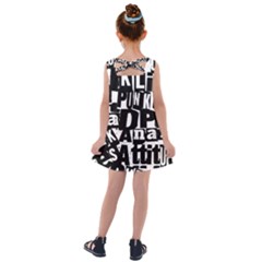 Kids  Cross Back Dress 