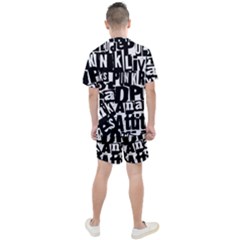 Men s Mesh T-Shirt and Shorts Set 